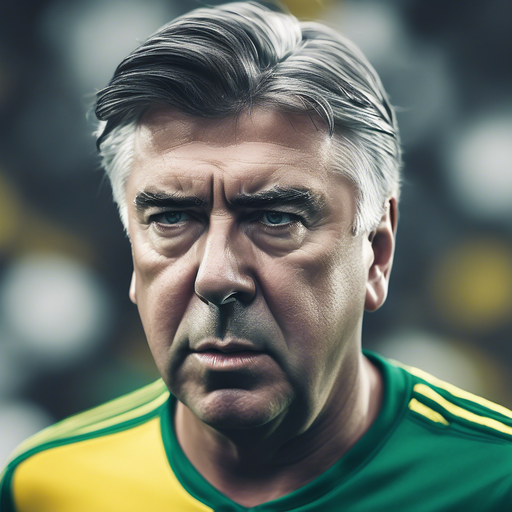 Reações dos torcedores e analistas sobre a escolha de Ancelotti para a seleção brasileira - Content Illustration